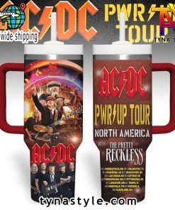 ACDC Premium 40 OZ Stanley Tumbler Limited Edition