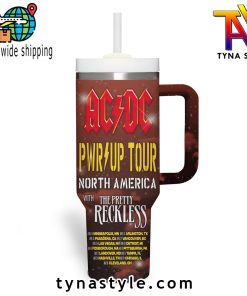 ACDC Premium 40 OZ Stanley Tumbler Limited Edition