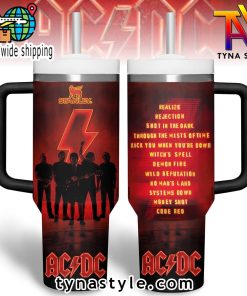 ACDC Premium Custom 40 OZ Stanley Tumbler