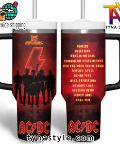 ACDC Premium Custom 40 OZ Stanley Tumbler