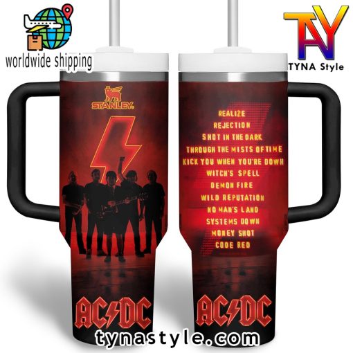 ACDC Premium Custom 40 OZ Stanley Tumbler