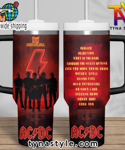 ACDC Premium Custom 40 OZ Stanley Tumbler