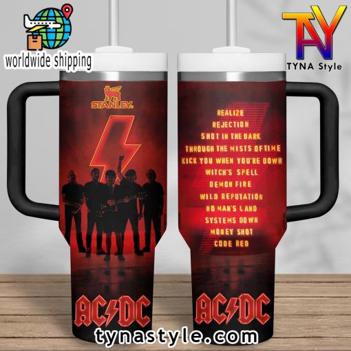 ACDC Premium Custom 40 OZ Stanley Tumbler