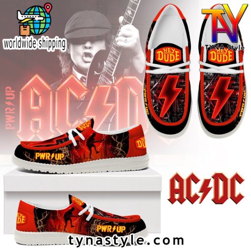 ACDC They Dude Custom Loafer Shoes