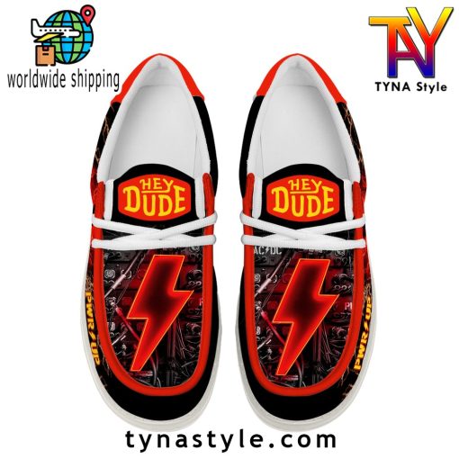 ACDC They Dude Custom Loafer Shoes