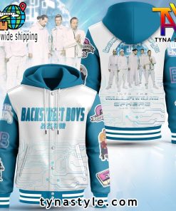 Backstreet Boys Hooded Baseball Jacket For Fan