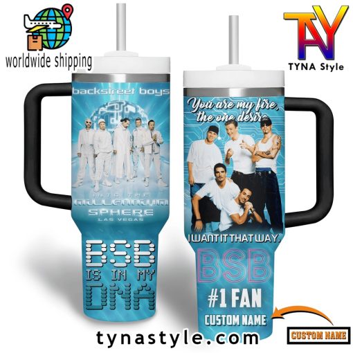 Backstreet Boys In My DNA Premium 40 OZ Stanley Tumbler