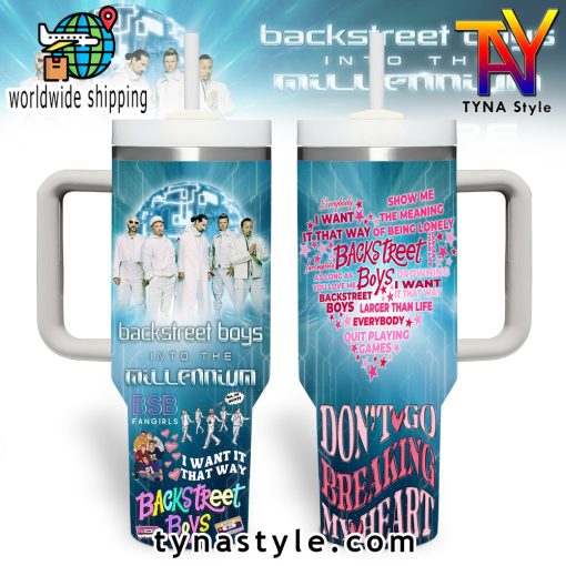 Backstreet Boys Premium 40 OZ Stanley Tumbler