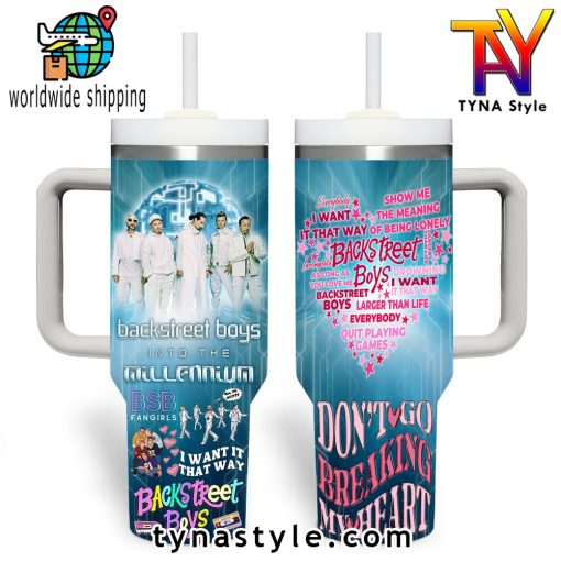 Backstreet Boys Premium 40 OZ Stanley Tumbler