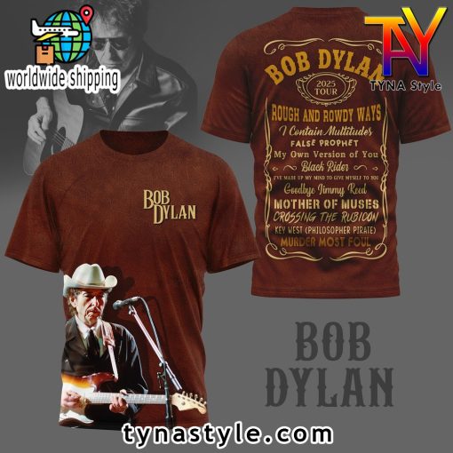 Bob Dylan 2025 Tour Premium T-Shirt