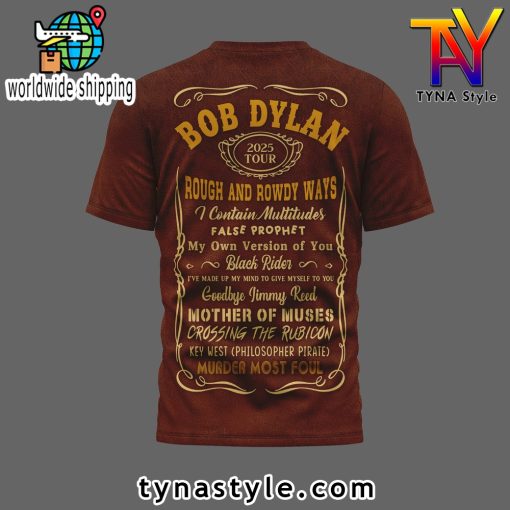 Bob Dylan 2025 Tour Premium T-Shirt