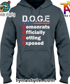 D O G E Premium Charcoal Grey Hoodie