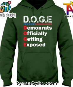 D O G E Premium Forest Green Hoodie