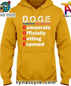 D O G E Premium Gold Hoodie