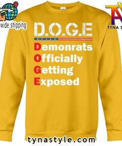 D O G E Premium Gold Sweatshirt