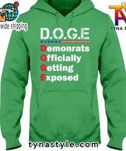 D O G E Premium Irish Green Hoodie