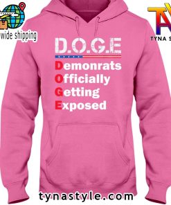 D O G E Premium Pink Hoodie