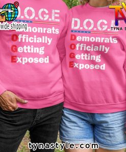 D O G E Premium Pink Sweatshirt