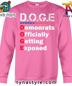 D O G E Premium Pink Sweatshirt