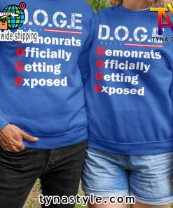 D O G E Premium Royal Blue Sweatshirt