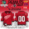 Edmonton Oilers Peanuts 75 Years Night Hockey Jersey