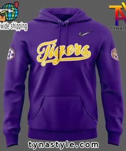 LSU Tigers Softball Special New Purple Hoodie