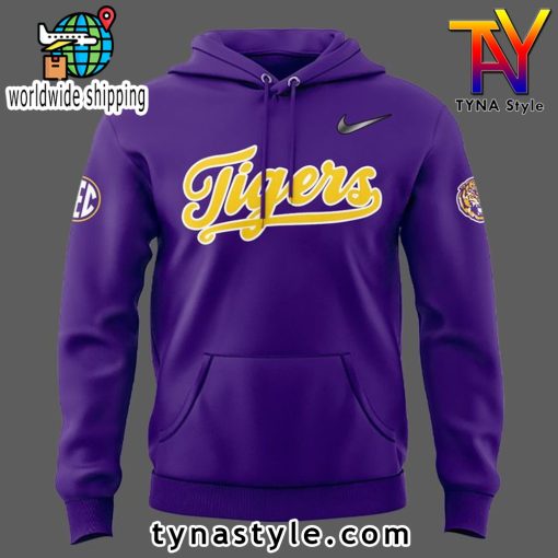 LSU Tigers Softball Special New Purple Hoodie