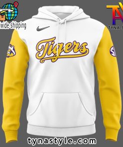 LSU Tigers Softball Special New White Hoodie