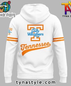 Lady Volunteers Special New Uniform Softball White Hoodie