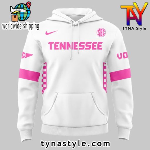 Lady Volunteers Tennessee Special New Pink Uniform Hoodie