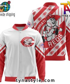 MLB Cincinnati Reds Special Vintage Baseball Jacket