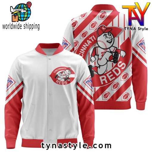 MLB Cincinnati Reds Special Vintage Baseball Jacket