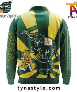 MLB Oakland Athletics Special Vintage Baseball Jacket