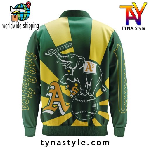 MLB Oakland Athletics Special Vintage Baseball Jacket