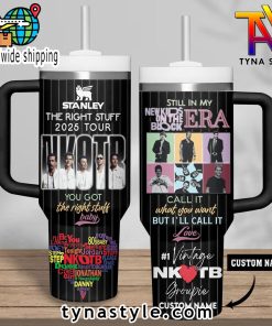 NKOTB The Right Stuff 2025 Tour 40 OZ Stanley Tumbler