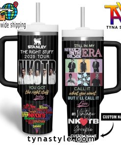 NKOTB The Right Stuff 2025 Tour 40 OZ Stanley Tumbler