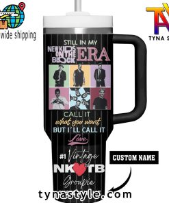 NKOTB The Right Stuff 2025 Tour 40 OZ Stanley Tumbler