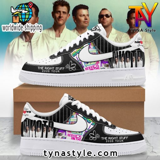 NKOTB The Right Stuff 2025 Tour Air Force 1 Sneaker