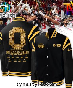 Ohio State Buckeyes National Champions Baseball Jacket