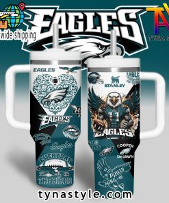 Philadelphia Eagles Everyday Is For The Birds 40 OZ Stanley Tumbler