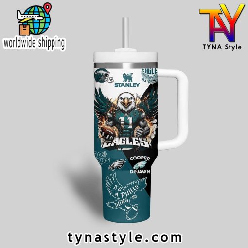 Philadelphia Eagles Everyday Is For The Birds 40 OZ Stanley Tumbler