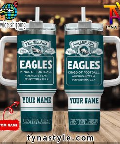 Philadelphia Eagles King Of Football Americas Team 40 OZ Tumbler