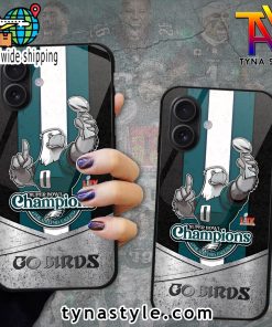 Philadelphia Eagles Super Bowl LIX Champions Go Bird Case