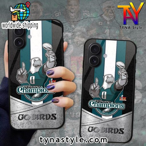 Philadelphia Eagles Super Bowl LIX Champions Go Bird Phone Case