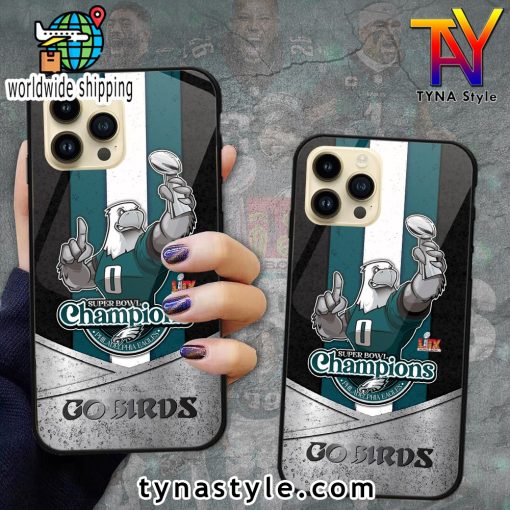 Philadelphia Eagles Super Bowl LIX Champions Go Bird Phone Case