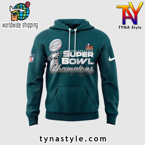 Philadelphia Eagles Super Bowl LIX Champions New Hoodie