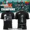 Philadelphia Eagles Super Bowl LIX Champions Premium T Shirt Dark Green