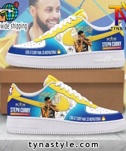 Steph Curry All-Star MVP 2025 Winner Premium Air Force 1 Sneaker