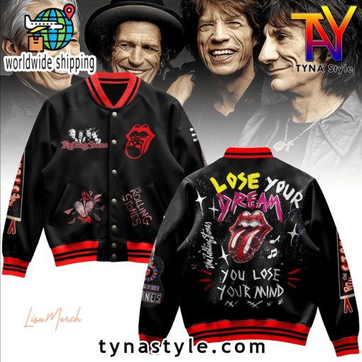 The Rolling Stones Lose Your Dream Baseball Jacket