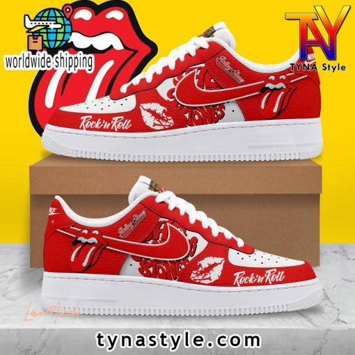 The Rolling Stones Premium Air Force 1 Sneaker Limited Edition